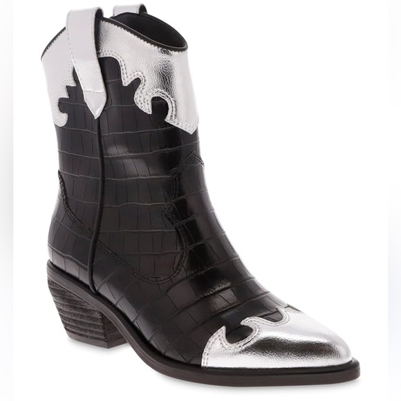 MIA KAINE - BLACK & SILVER NWT. Size 8 - Picture 1 of 4